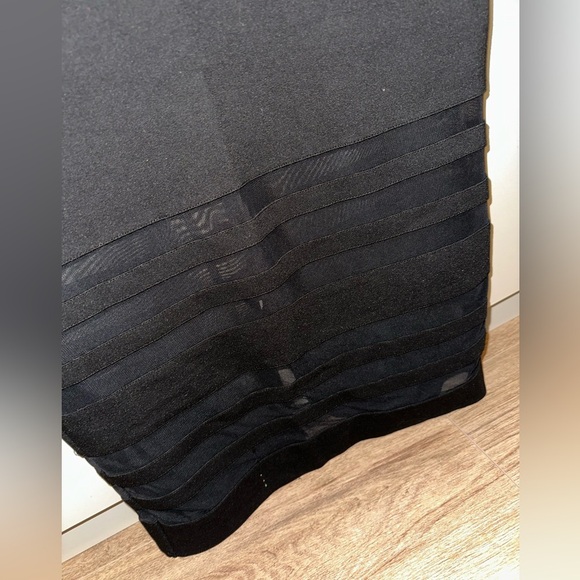 Superdown magdalena black tube mesh dress Size Medium - Picture 6 of 9